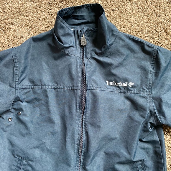 Boys Size 5 Timberland Navy Jacket - Picture 2 of 5